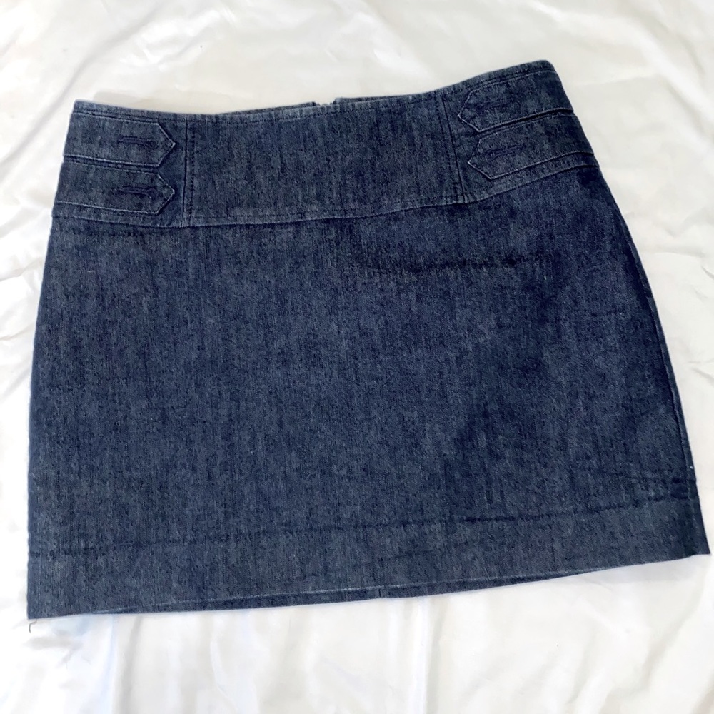 Denim Mini Skirt